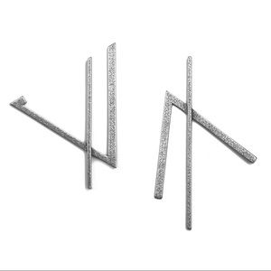 MENEO 3d printed metal earrings